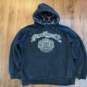 Y2K Southpole Black Graphic Hoodie Sz XXL